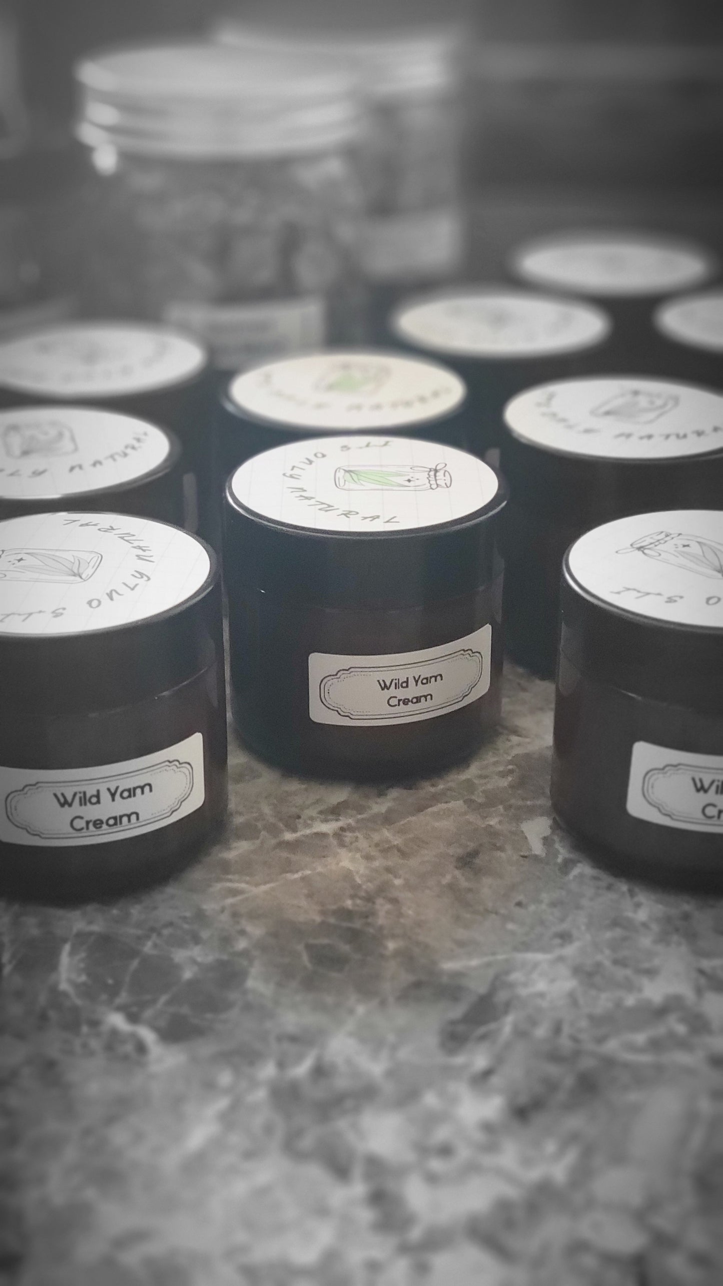 Its Only Natural Wild Yam Cream 2oz jar