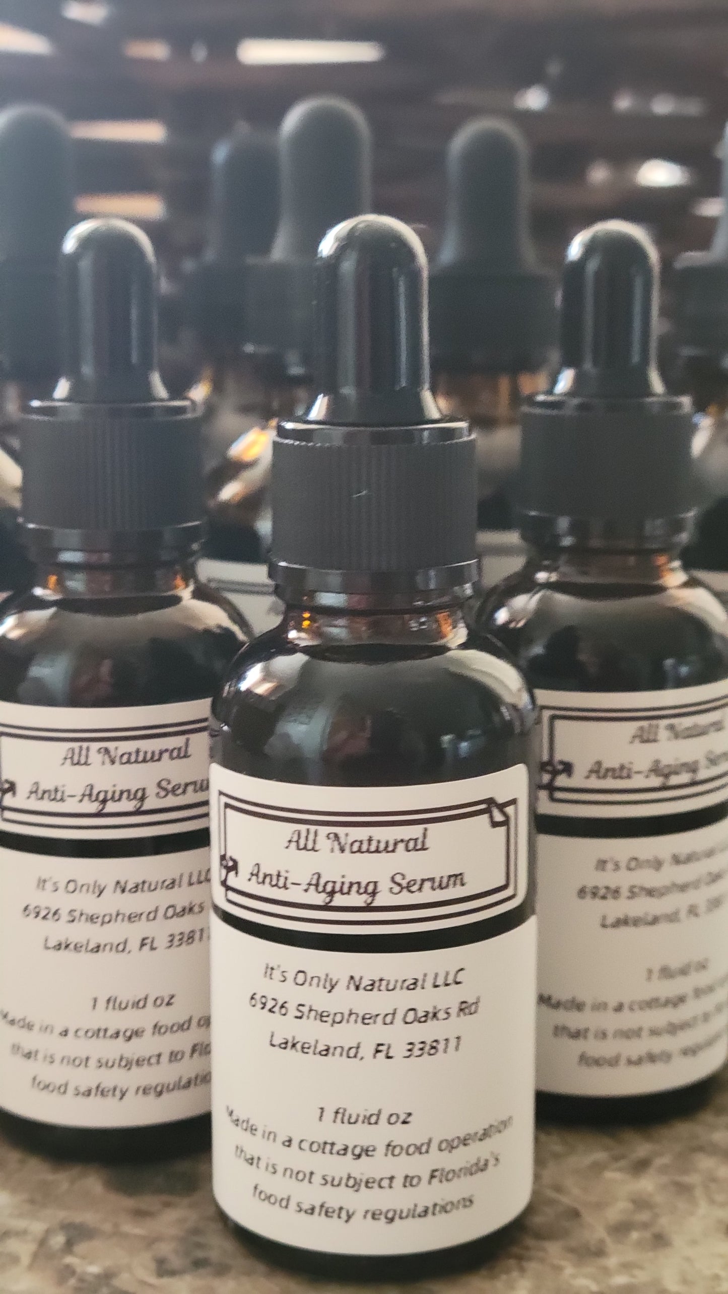 Its Only Natural Anti-Aging Serum 1 oz dropper