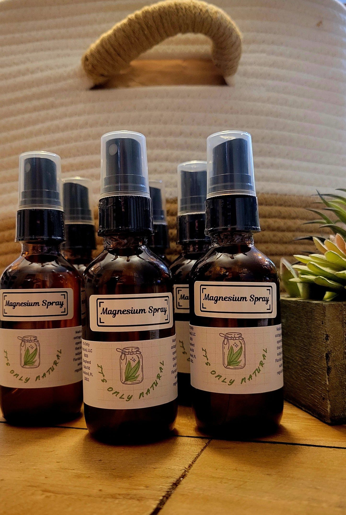 All Natural Non-toxic Magnesium Spray
