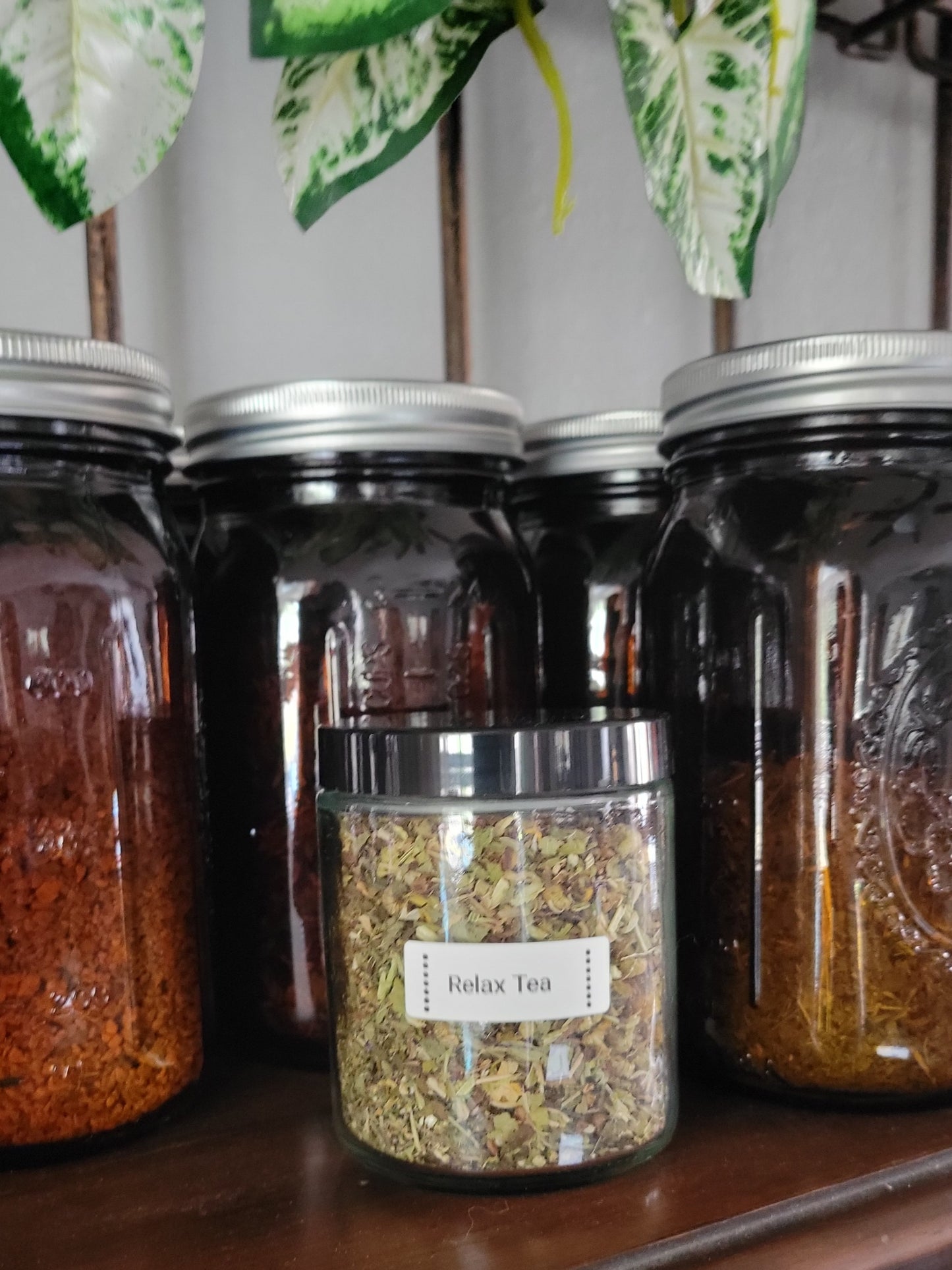 Herbal Relax/Anti-Anxiety Herbal Tea 12oz container
