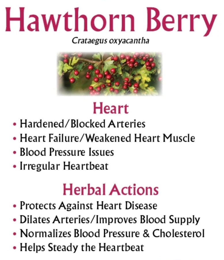 Hawthorne Berry Extract 1oz