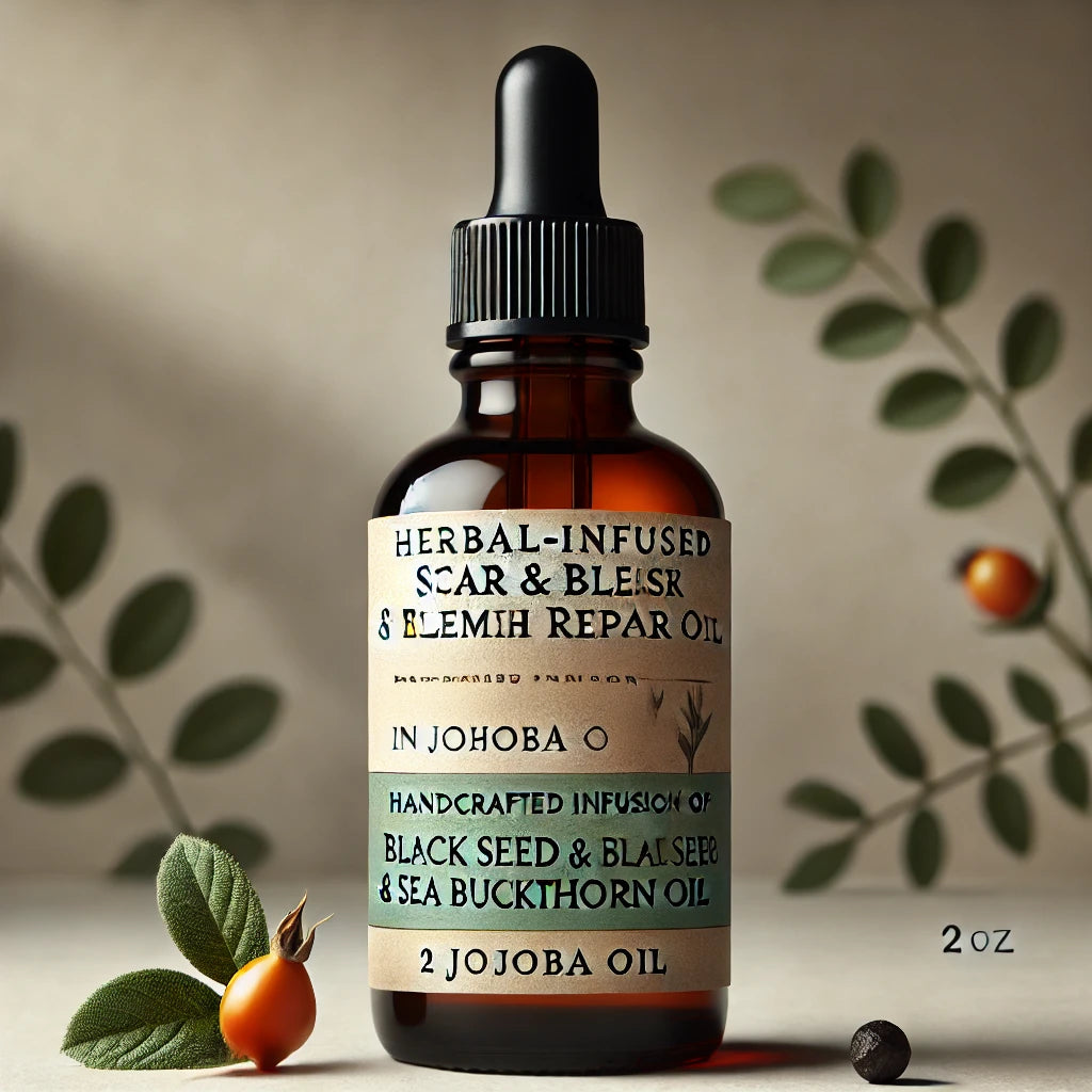 Herbal Infused Scar & Blemish Repair Oil