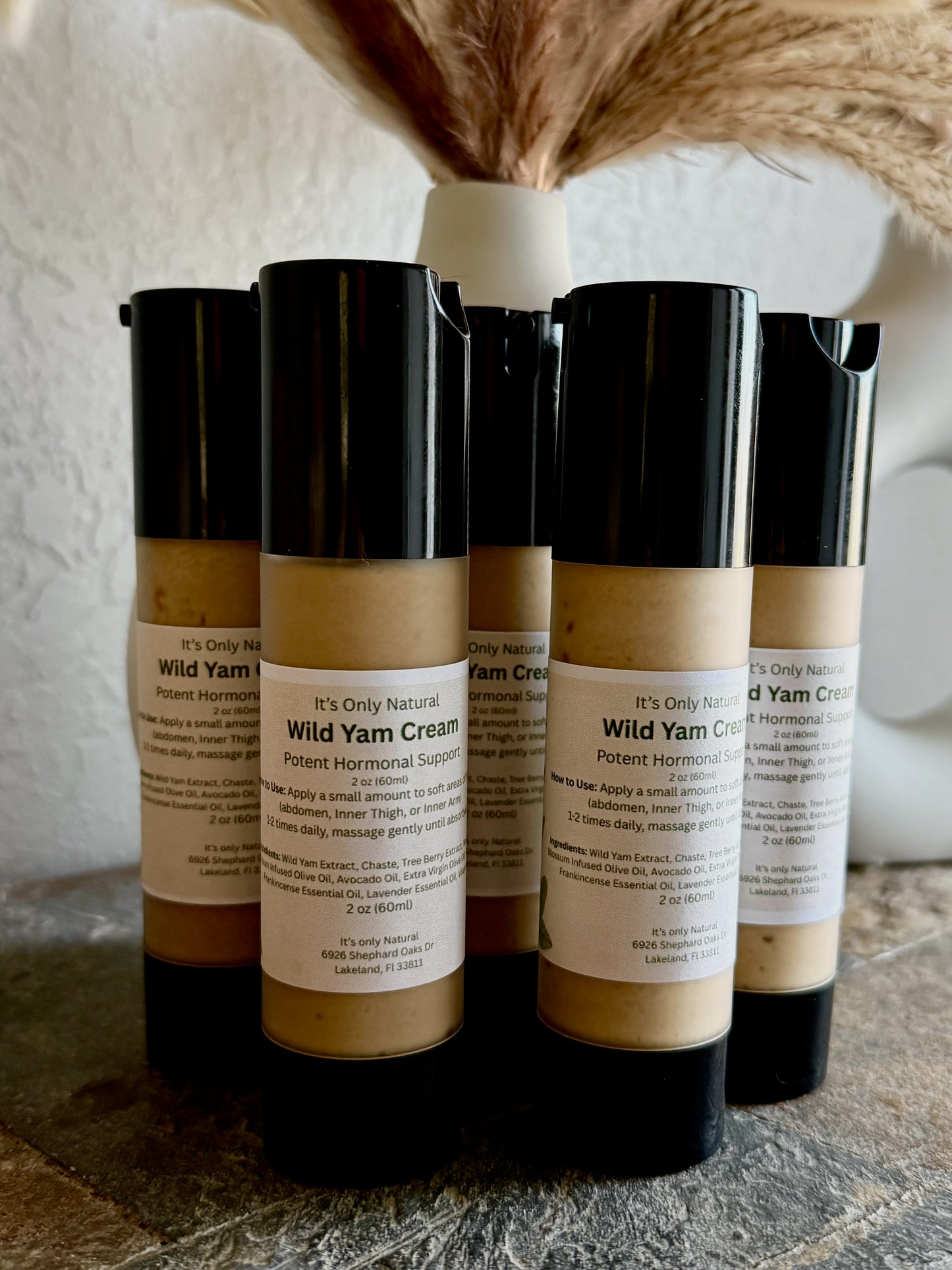 ***NEW*** Wild Yam Cream 2oz Pump Bottle