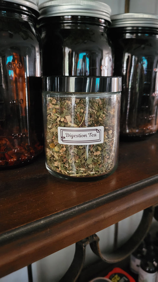 Herbal Digestion Tea 12oz jar